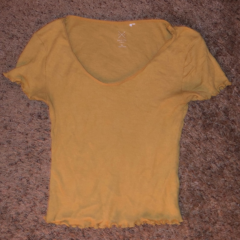 Yellow shirt